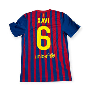 FC Barcelona 2012/13 Home - Xavi 6 (Women's Medium)