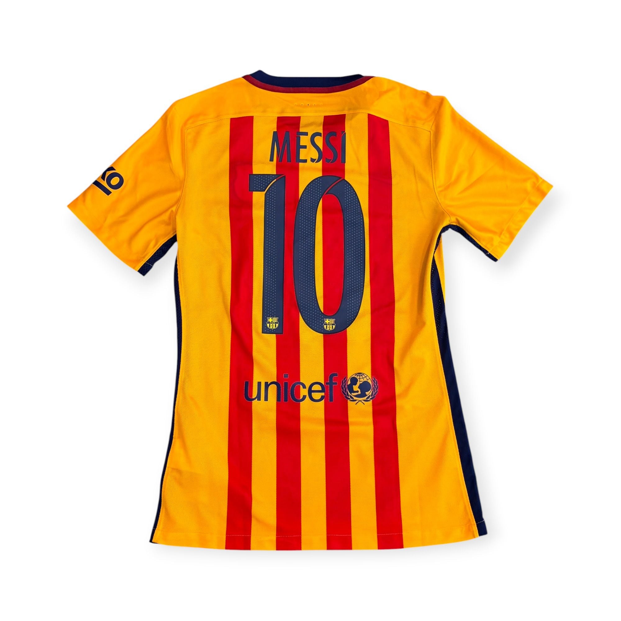 FC Barcelona 2015/16 Away Player Version - Messi 10 (Small)