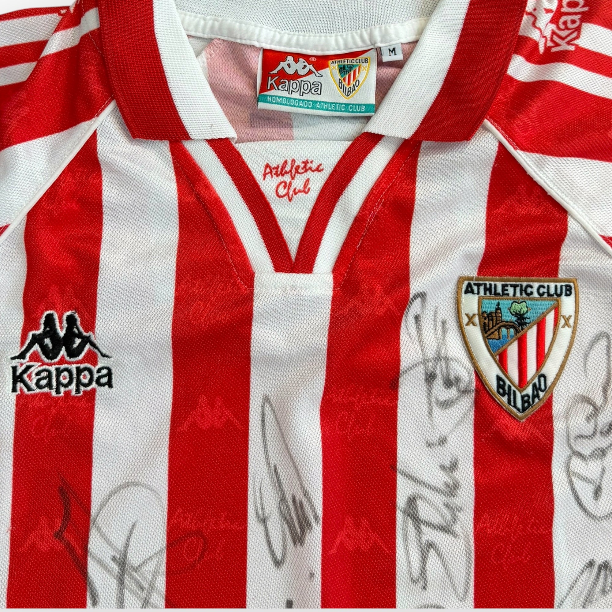 Athletic Club Bilbao 1995/97 Home Squad Signed (Medium)
