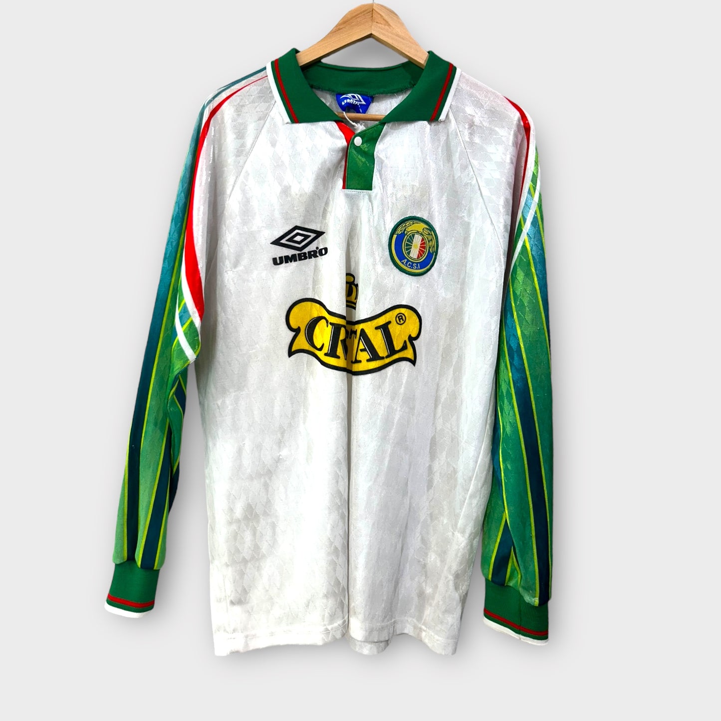 Audax Italiano 1998/99 Home Shirt Long-Sleeve (Large)