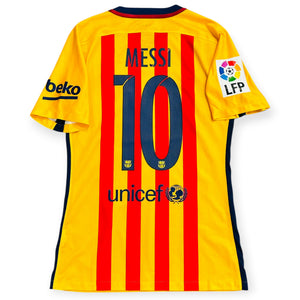 FC Barcelona 2015/16 Away Player Version - Messi 10 (Small)