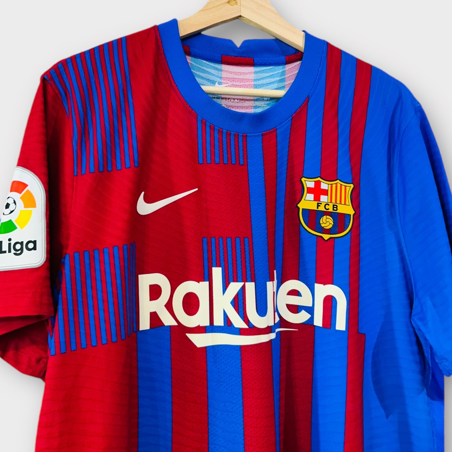 FC Barcelona 2021-22 Home - Ansu Fati 10 'Player Version' (XL)