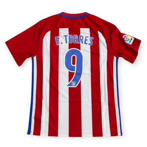 Atletico Madrid 2016/17 Home - Torres 9 (Multiple Sizes)