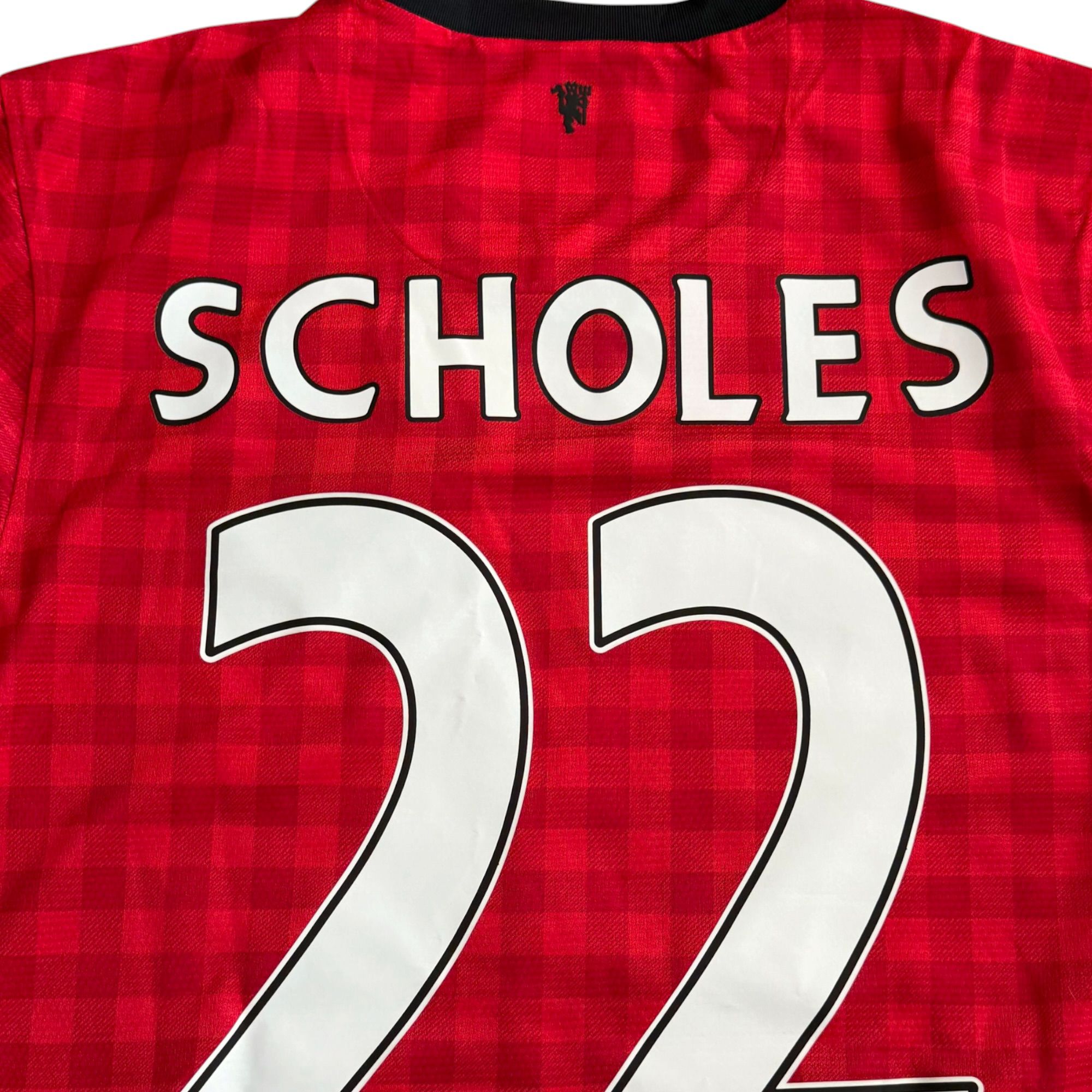 Manchester United 2012/13 Home - Scholes 22 (Small)