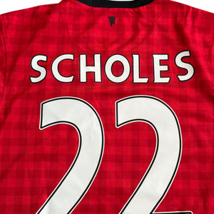 Manchester United 2012/13 Home - Scholes 22 (Small)