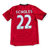 Manchester United 2012/13 Home - Scholes 22 (Small)