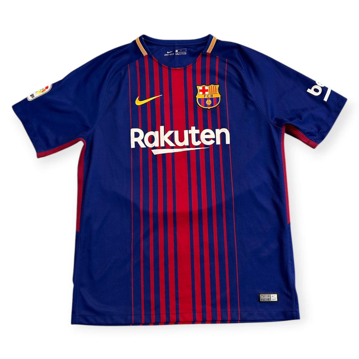 FC Barcelona 2017/18 Home - Messi 10 (Large)