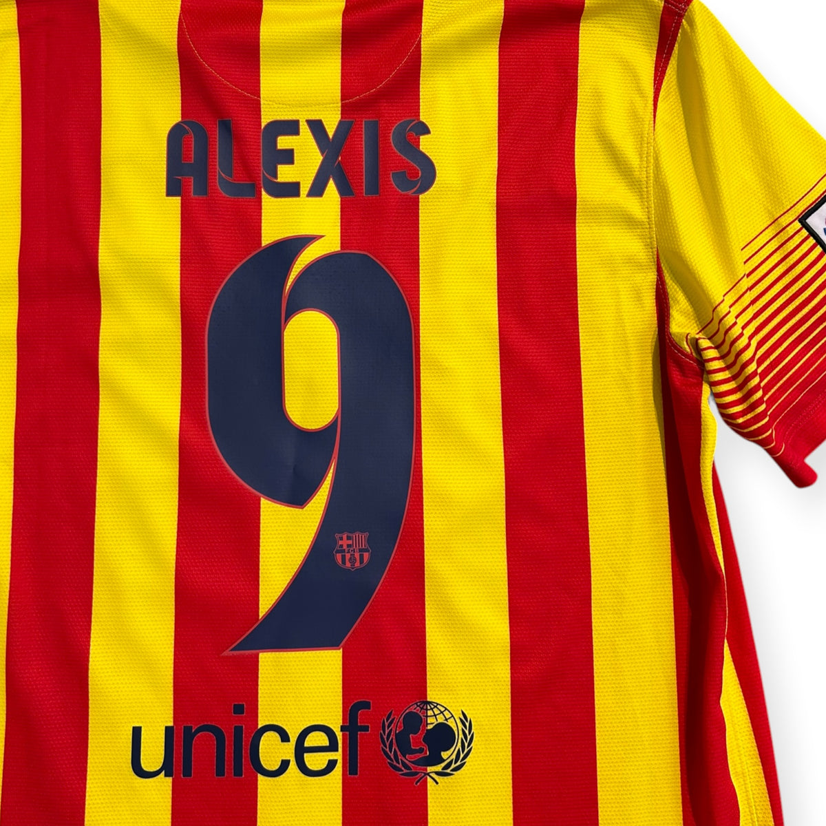 FC Barcelona 2013/14 Away - Alexis 9 (Large)
