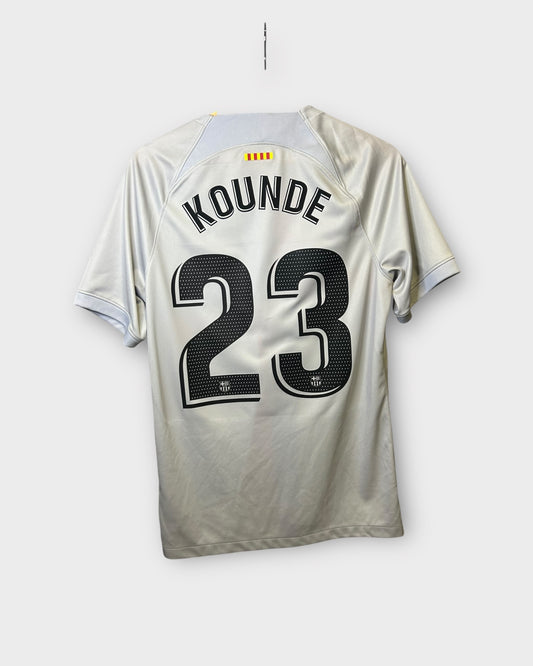 FC Barcelona 2022/23 Third - Kounde 23 (Small)