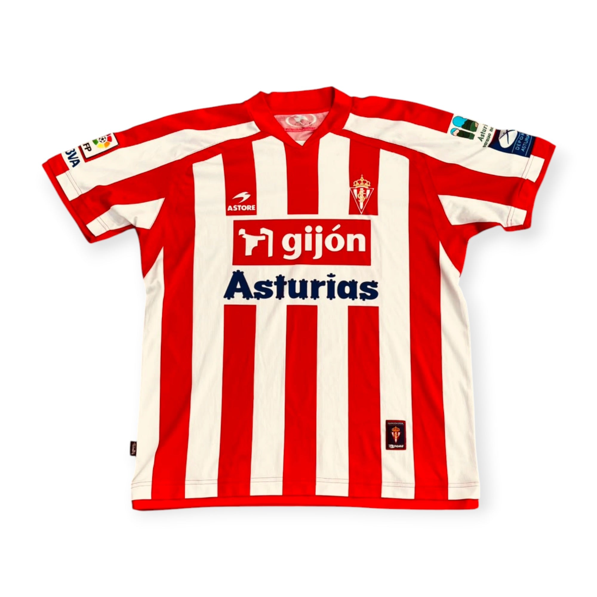 Sporting Gijon 2007/09 Home (Large)