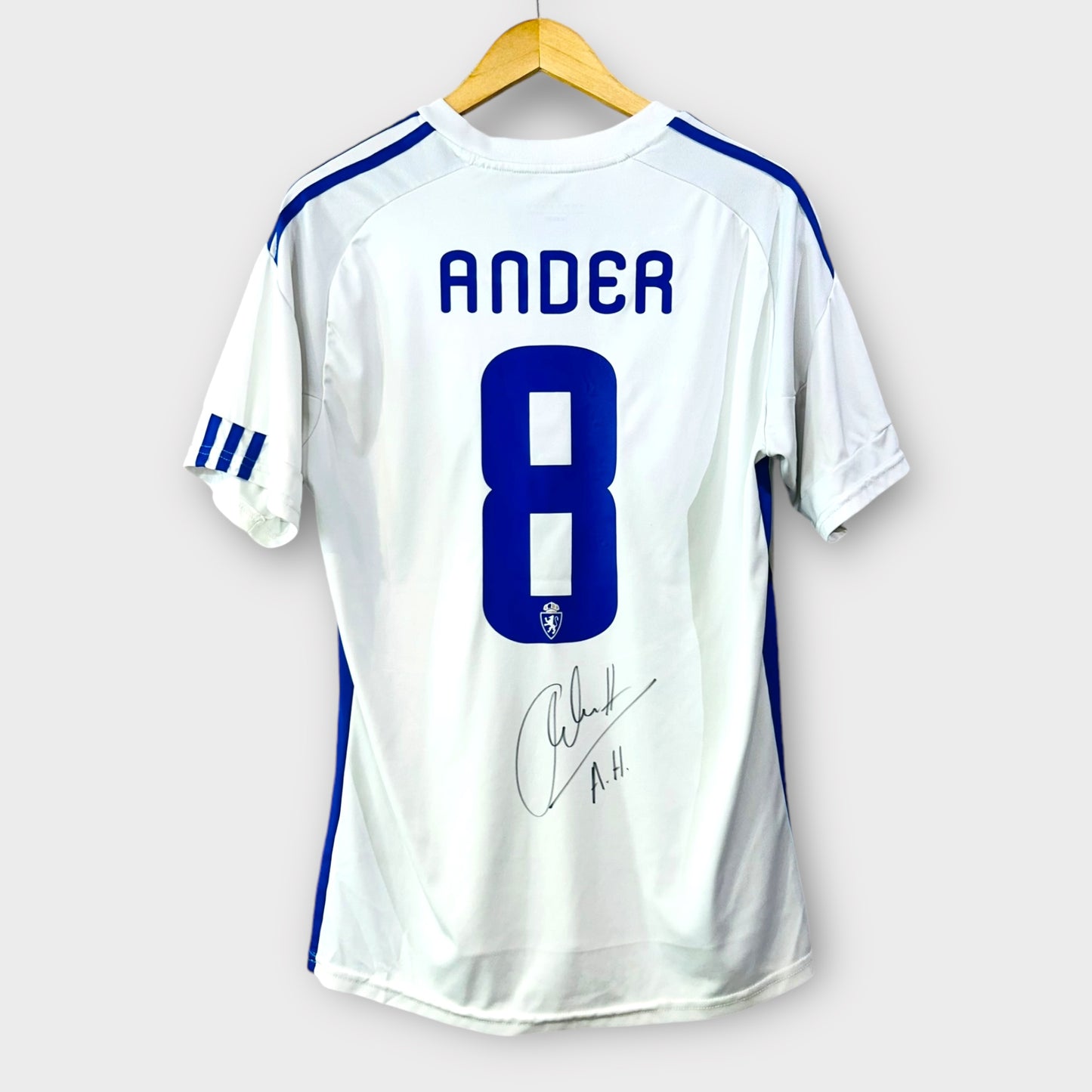 Real Zaragoza 2010/11 Home - Ander Herrera Signed Shirt!