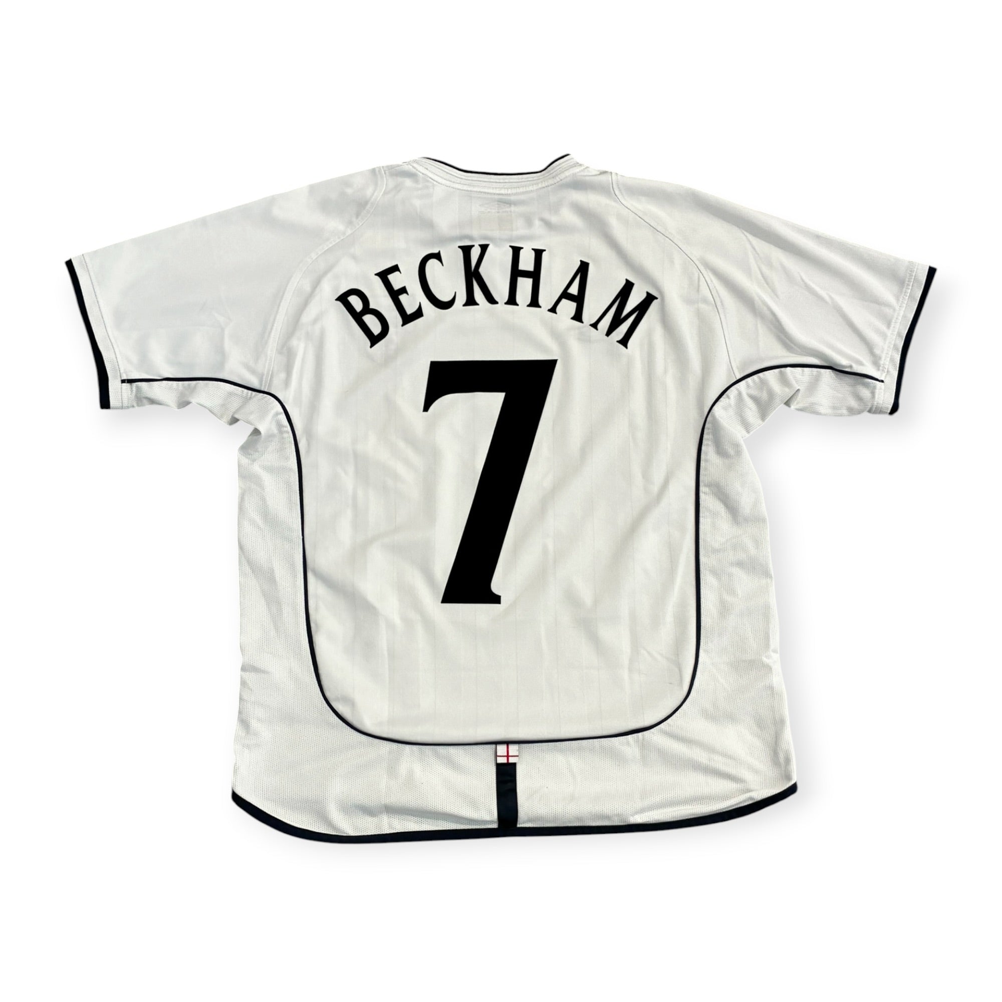 England 2002 Home - Beckham 7 (Large)