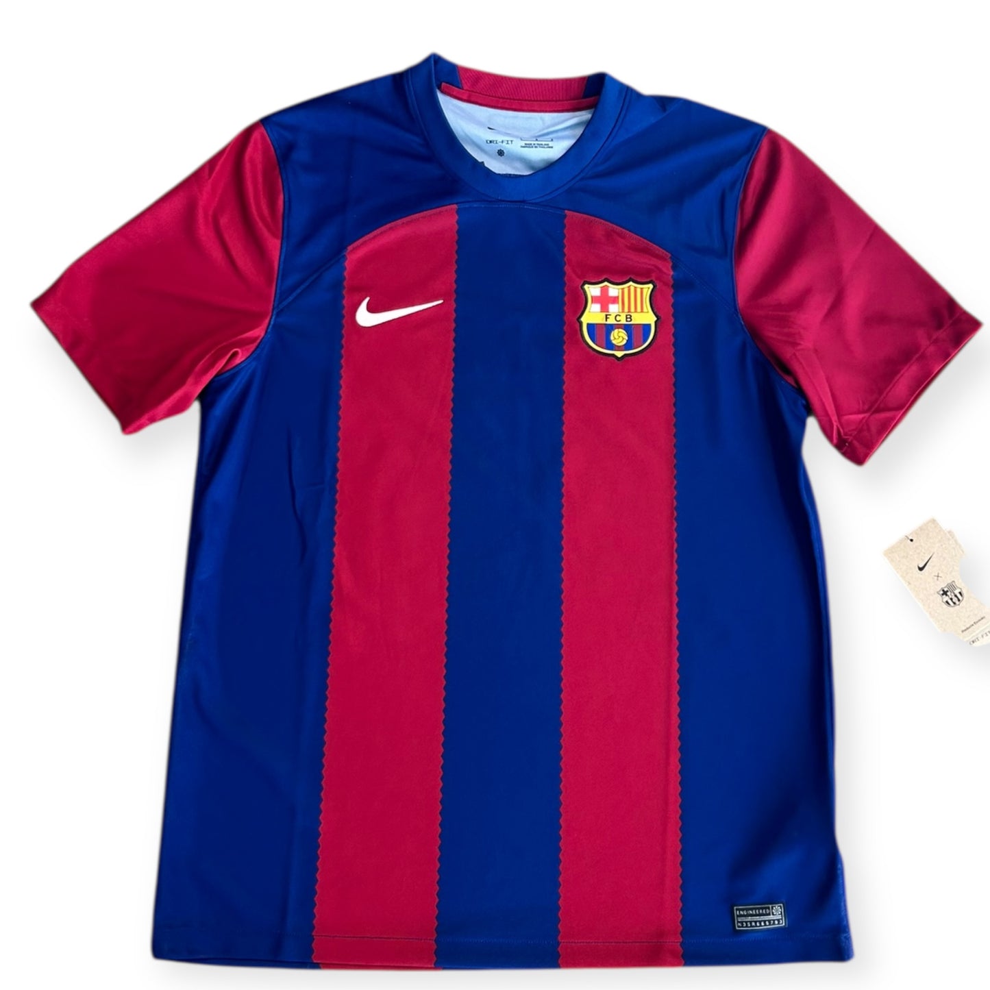 FC Barcelona 2023/24 Home *Brand New* - Cubarsí 33 (Large) - KITLAUNCH