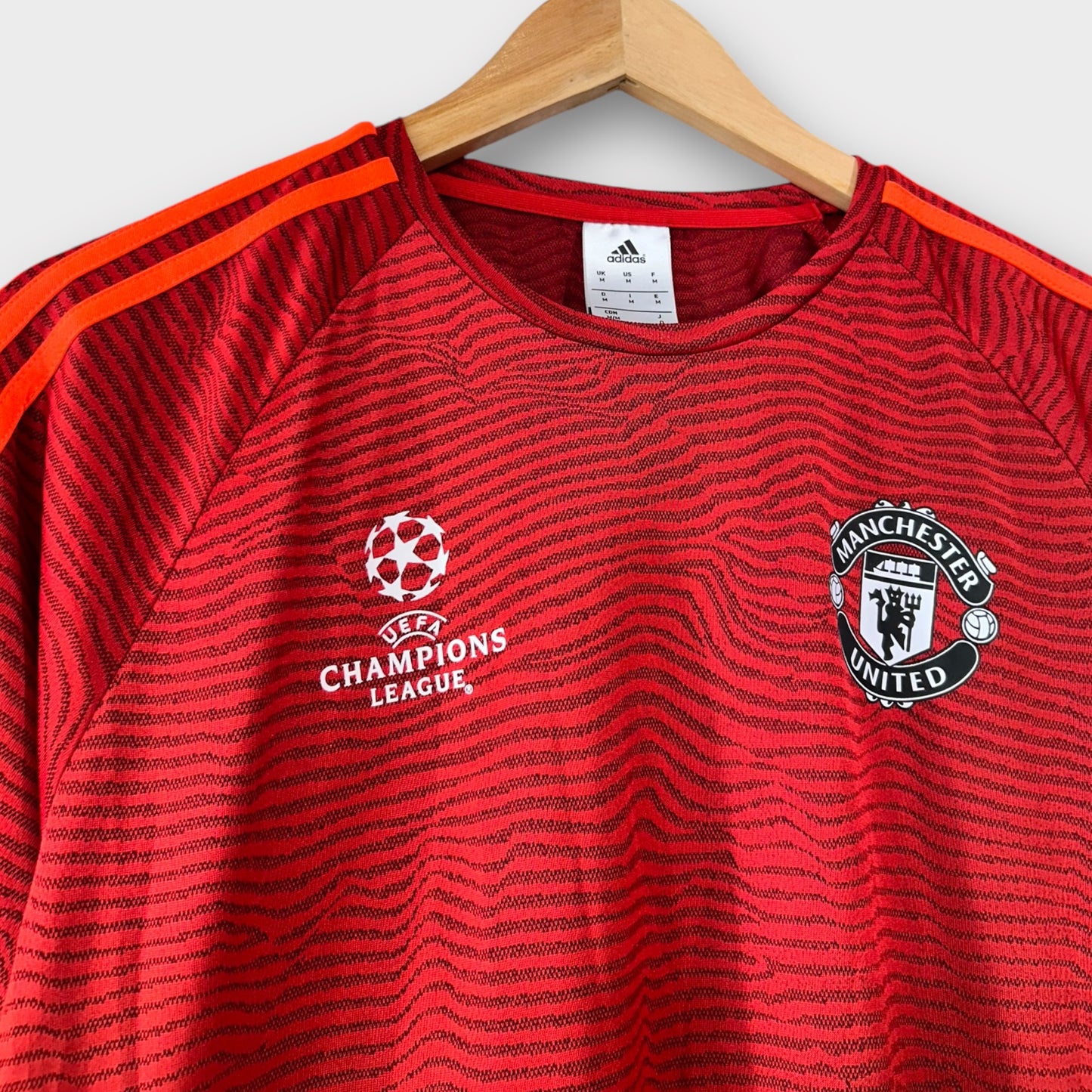 Manchester United 2015/16 UCL Warm-Up Jersey (Medium)