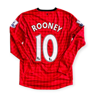 Manchester United 2012/13 Home - Rooney 10 L/S (Small)
