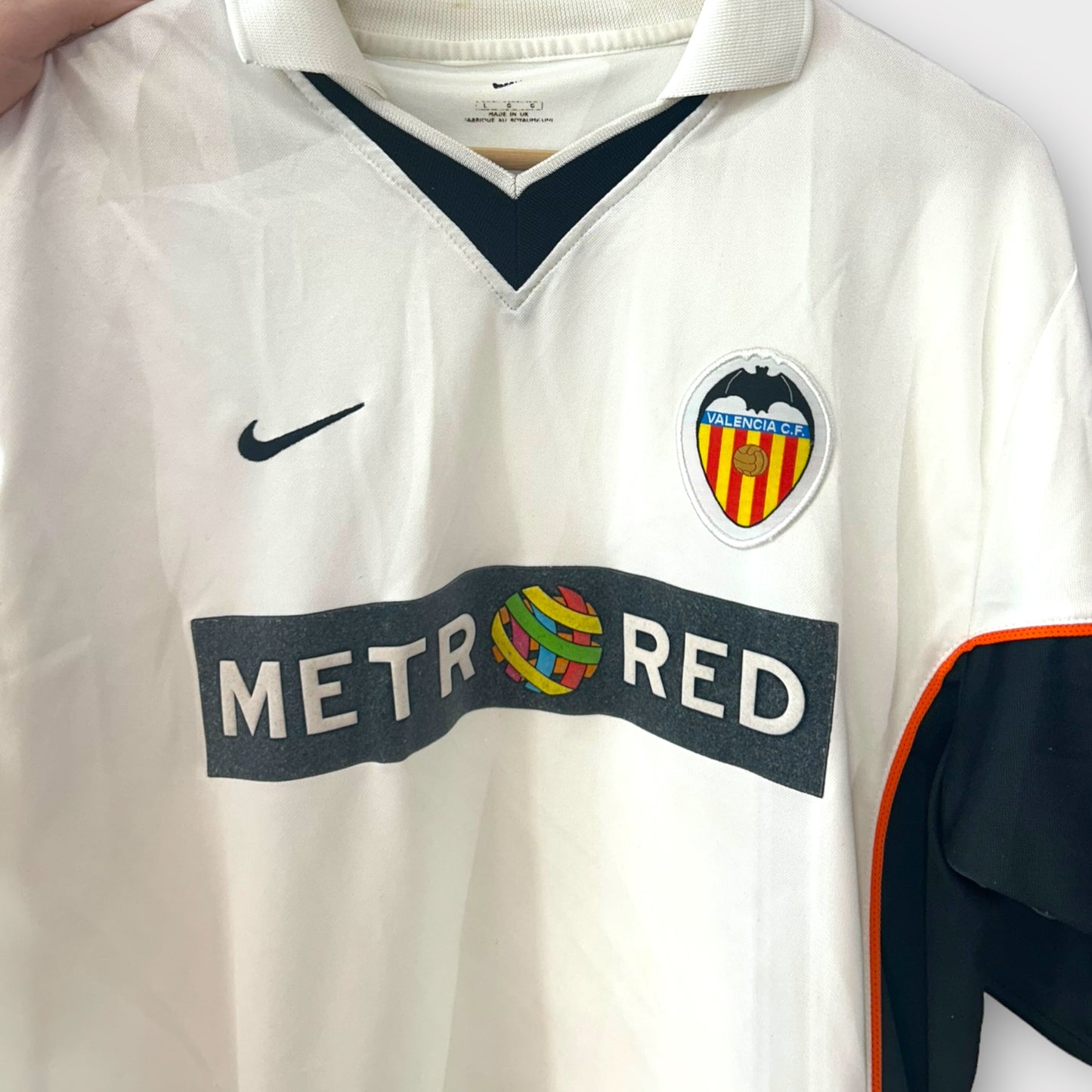 Valencia CF 2001/02 Home Shirt (Large)