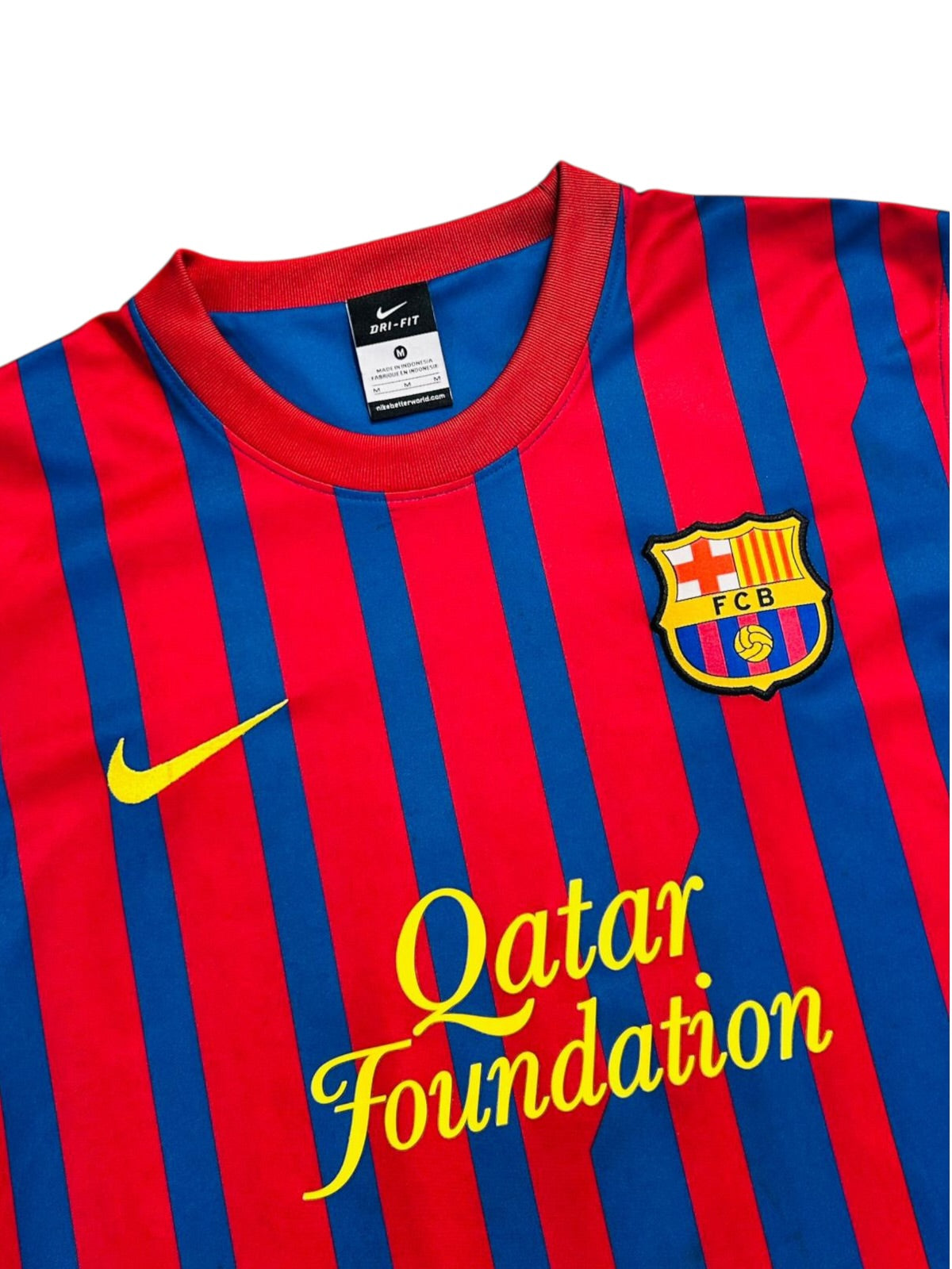 FC Barcelona 2011/12 Home - Messi 10 (Women's Large) - KITLAUNCH