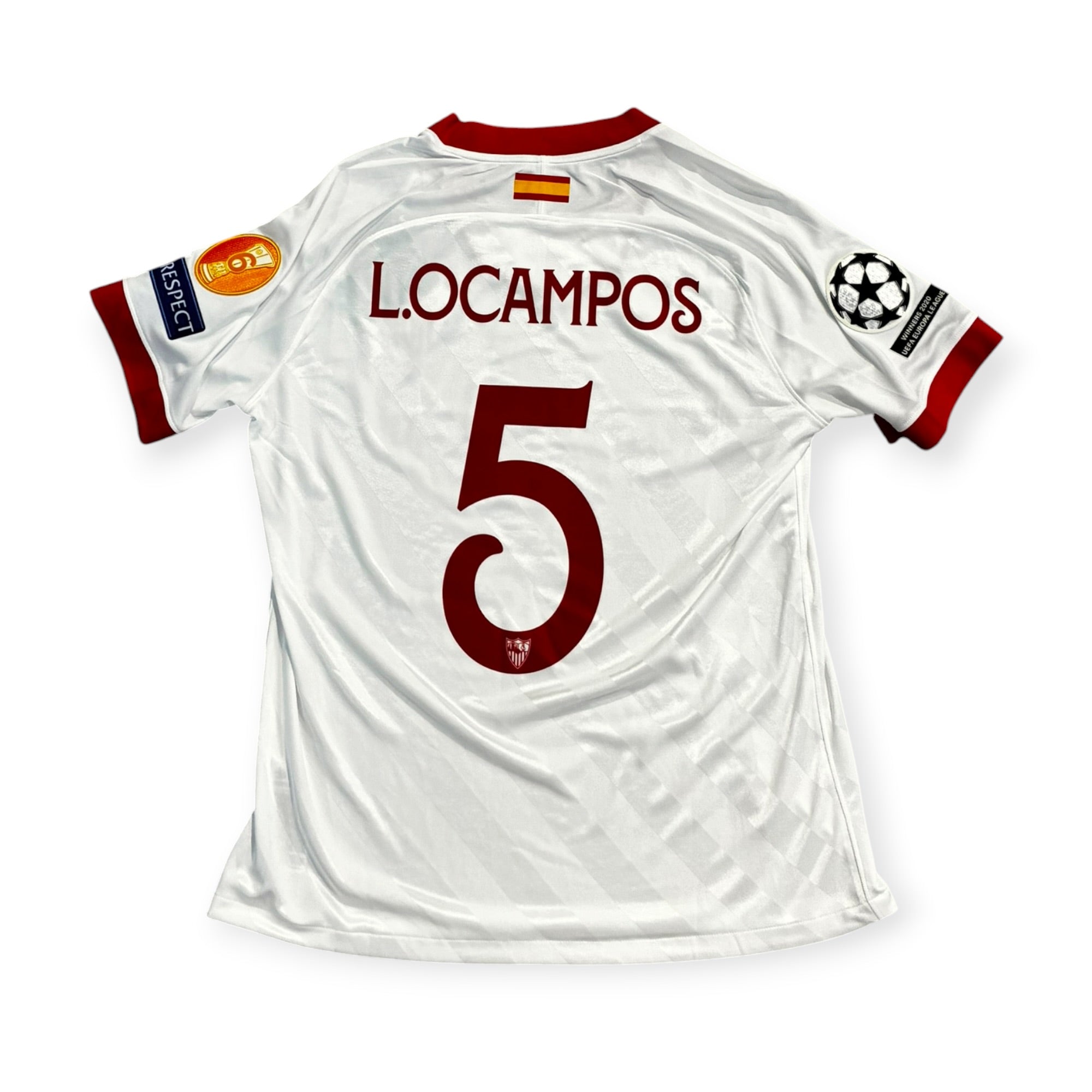 Sevilla 2020/21 Home *NEW* - Ocampos 5 (Large)