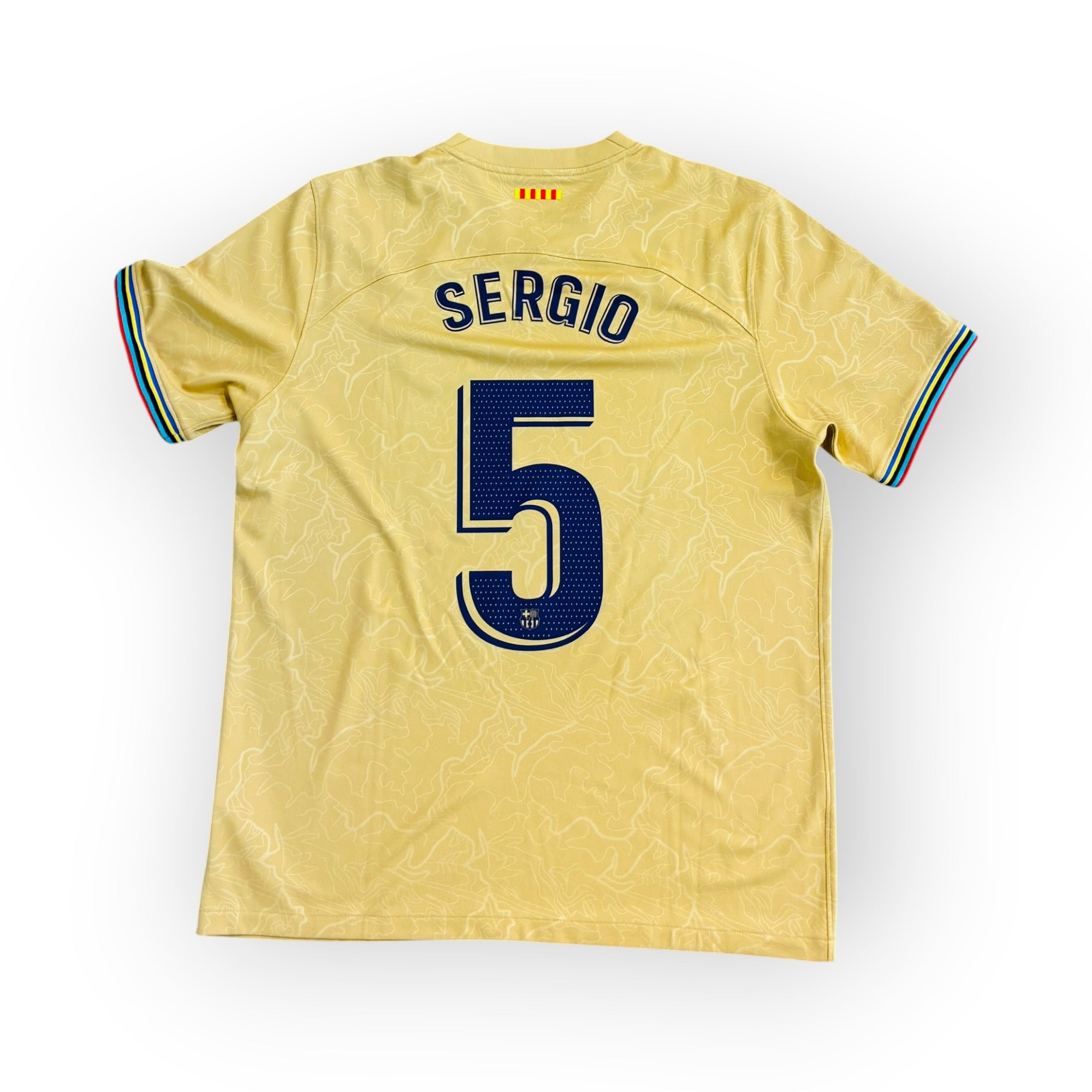 FC Barcelona 2022/23 Away - Sergio 5 (Large)