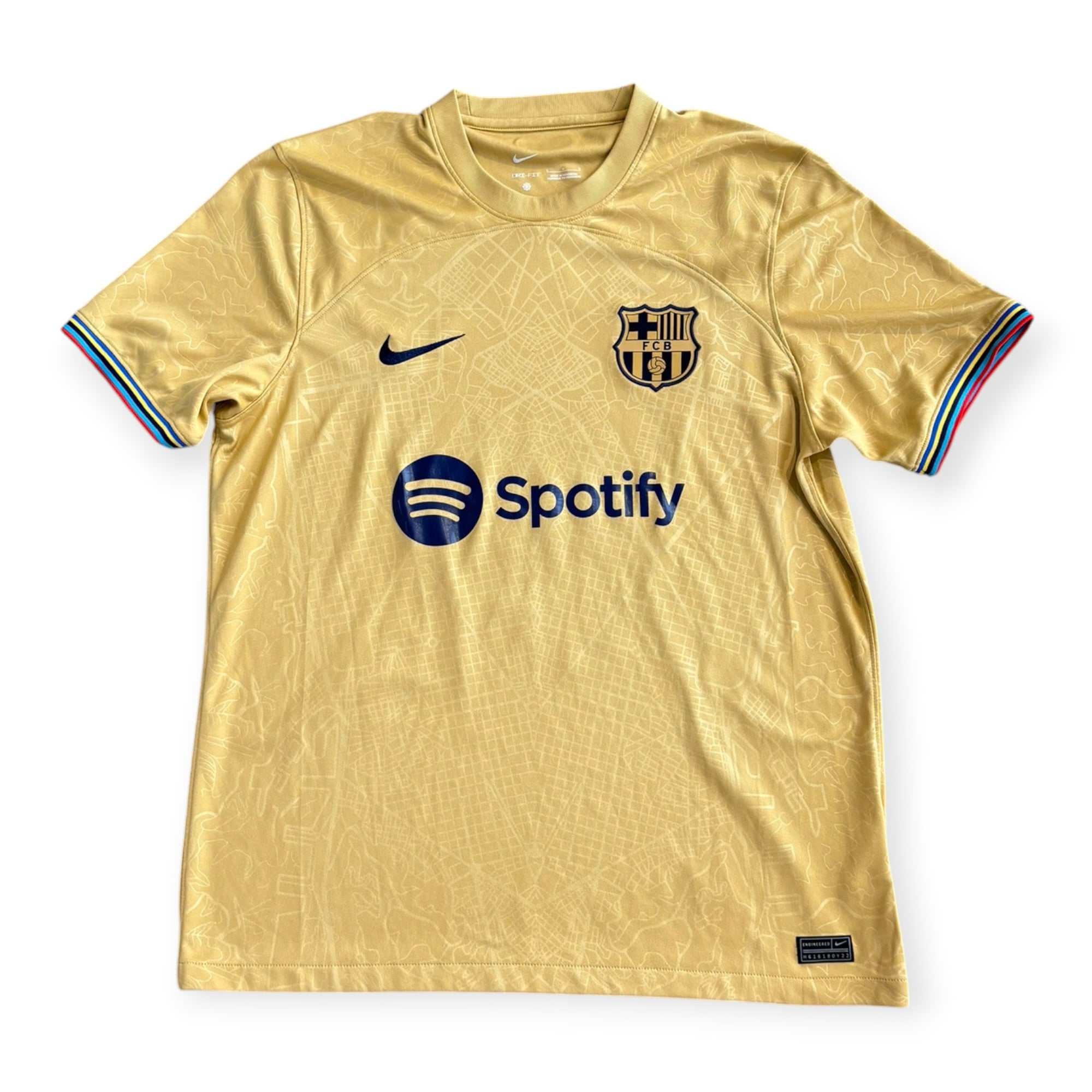 FC Barcelona 2022/23 Away - Aubameyang 25 (Large)