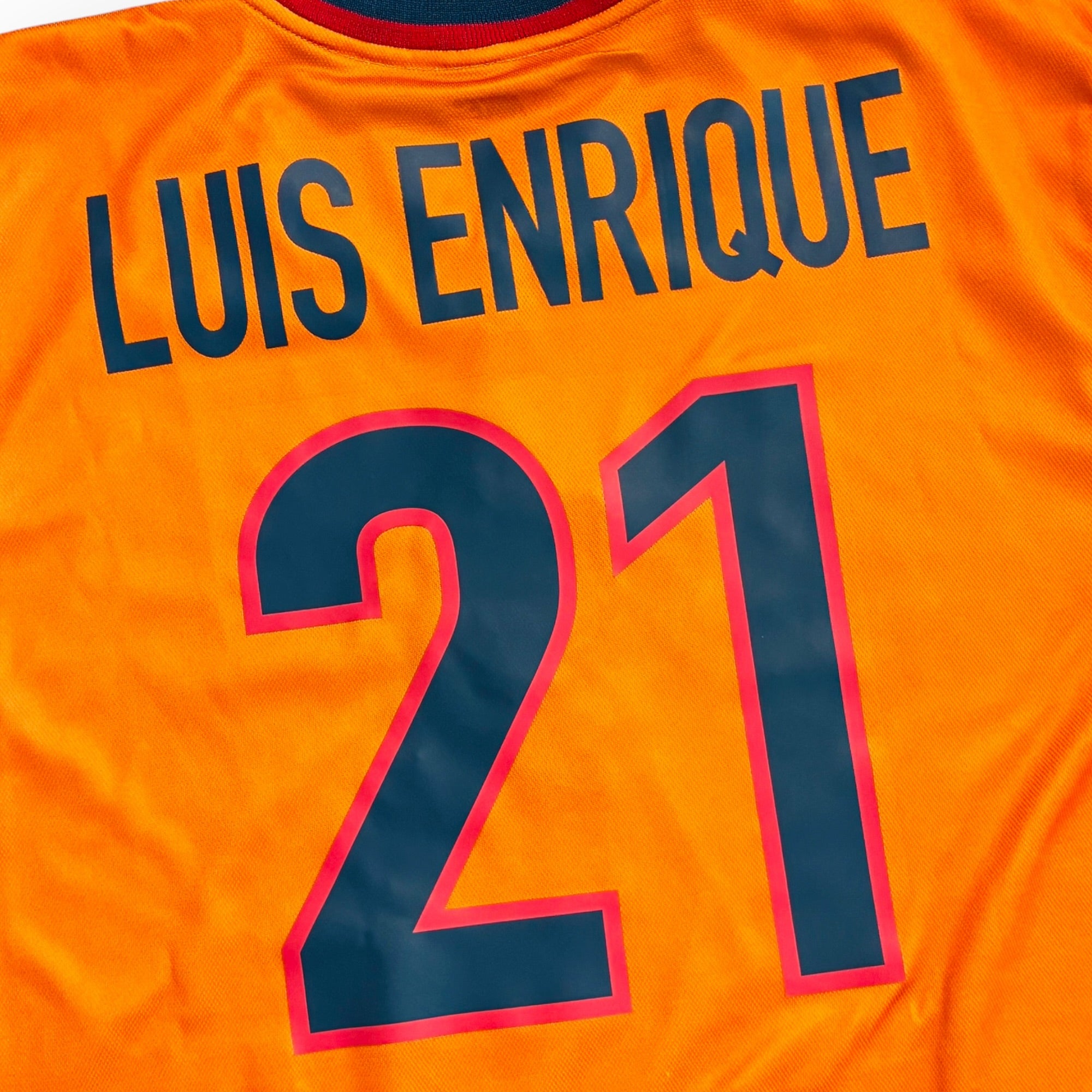 FC Barcelona 1998/99 Away - Luis Enrique 21 (Large)