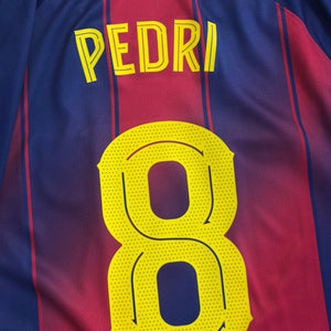 FC Barcelona 2025/26 Home- Pedri 8 (Large)