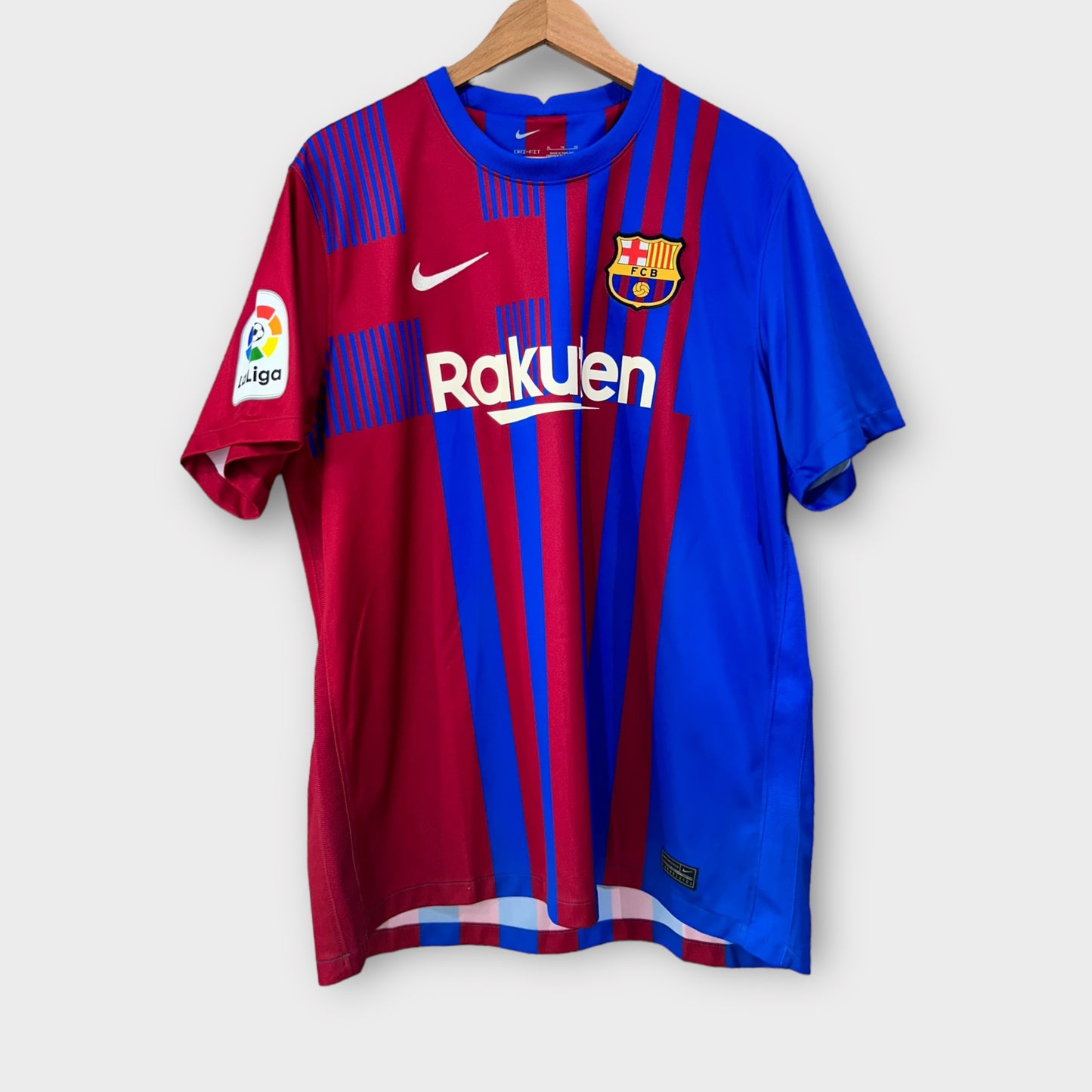 FC Barcelona 2021/22 Home Shirt - Ansu Fati 10 (XL)