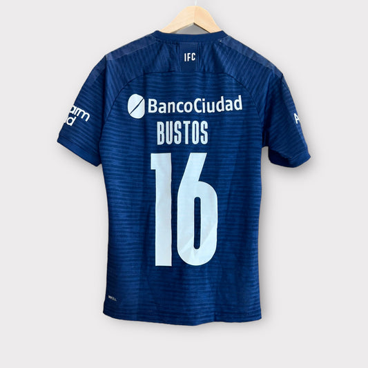 Independiente 2020 Match Issued Away Shirt - Fabricio Bustos 20 (Small)