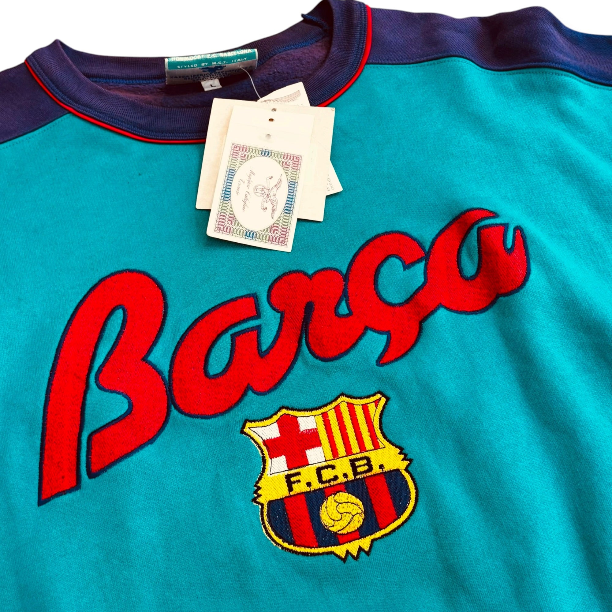 FC Barcelona 1992/95 Kappa Sweatshirt *NEW* (Large)