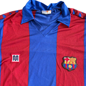 FC Barcelona 1984/89 Meyba Home Shirt (Small)