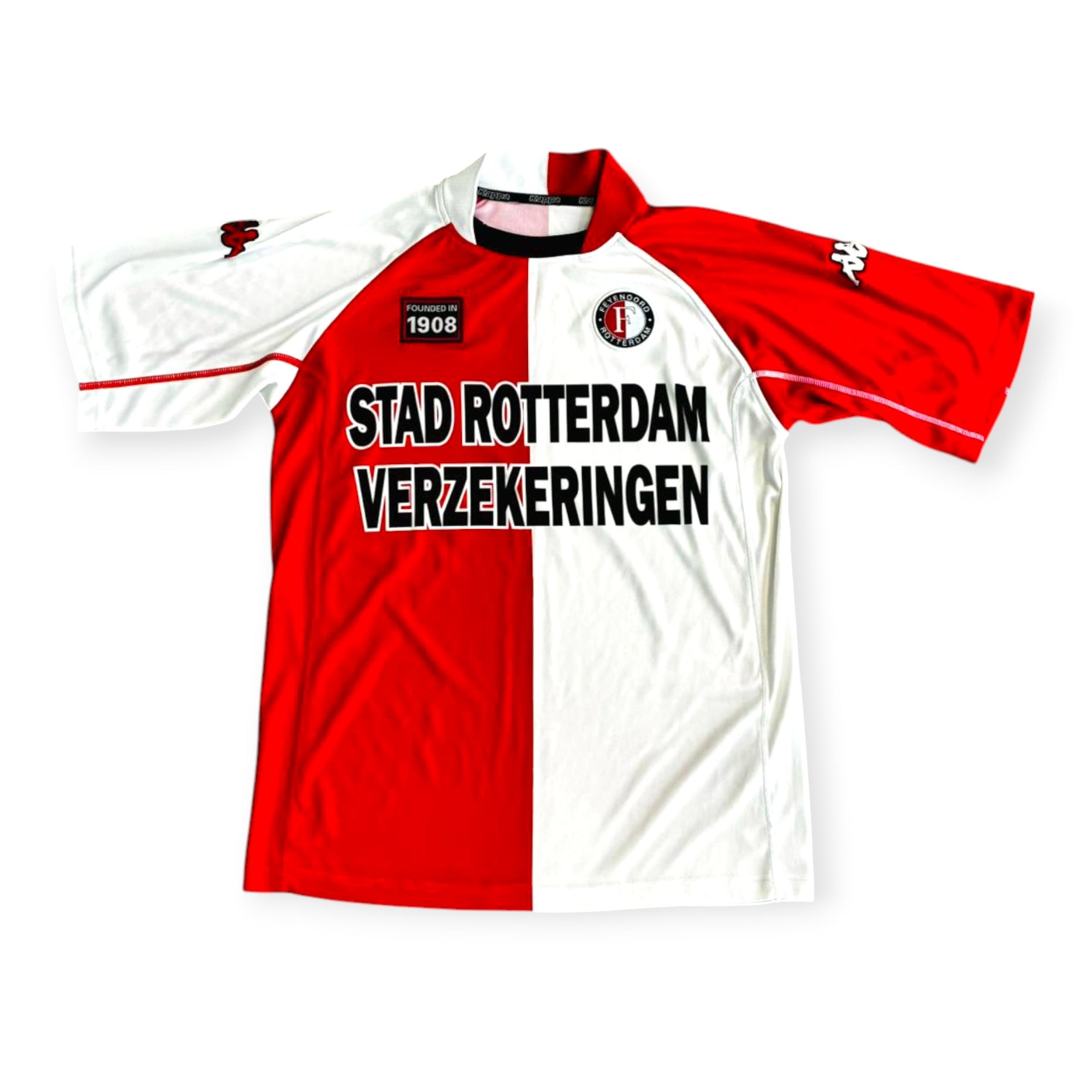 Feyenoord Stad Rotterdam Verzekeringen Shirt (Medium)