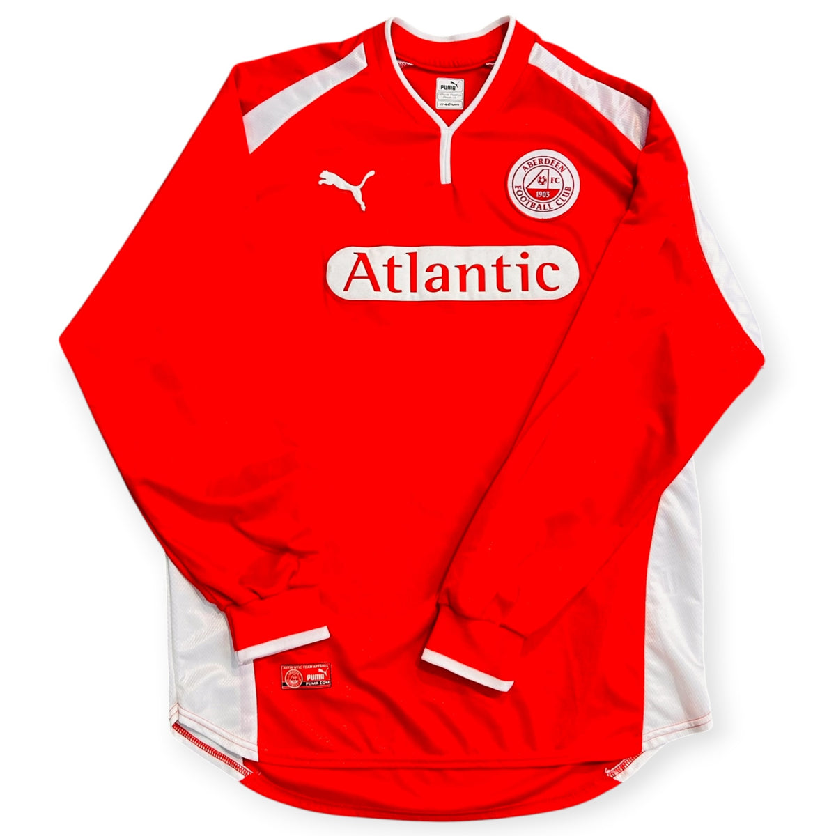 Aberdeen 2000/01 Home Long Sleeve (Medium) - KITLAUNCH