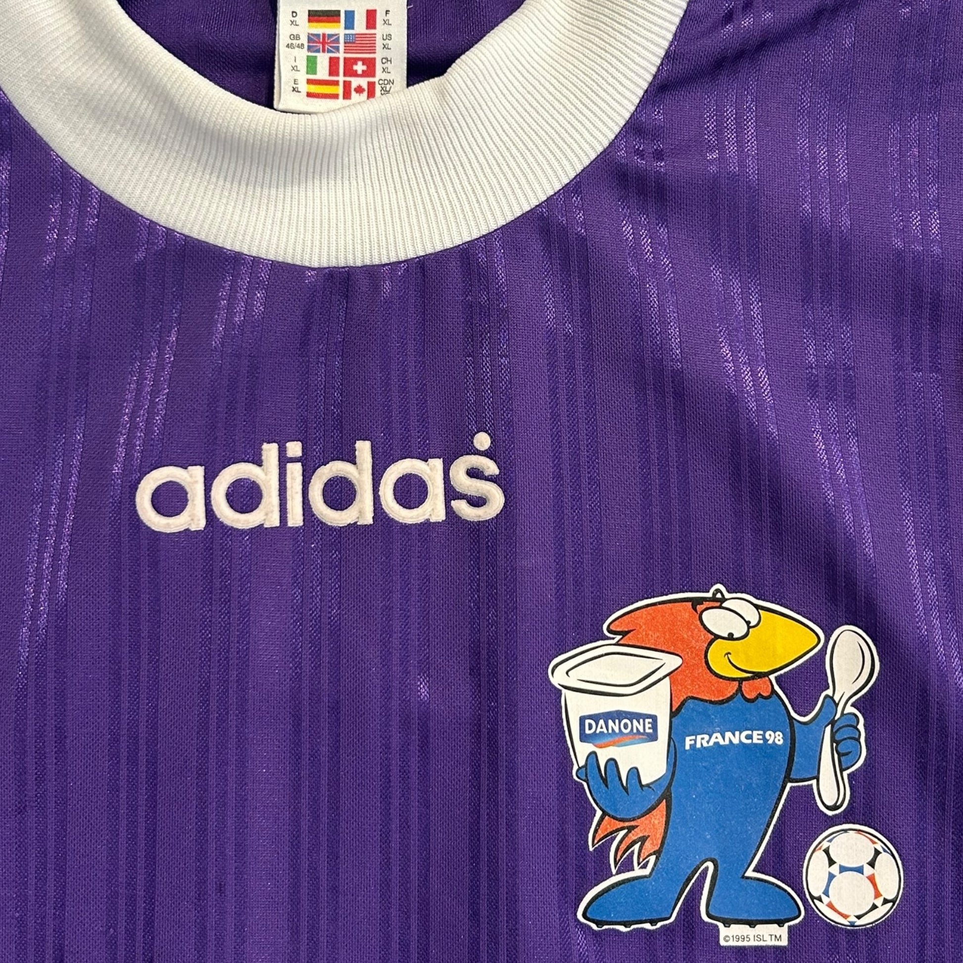 France 1998 Coupe de Monde Youth Shirt - #6 (XL) - KITLAUNCH