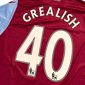 Aston Villa 2015/16 Home *New* - Grealish 40 (Large) - KITLAUNCH