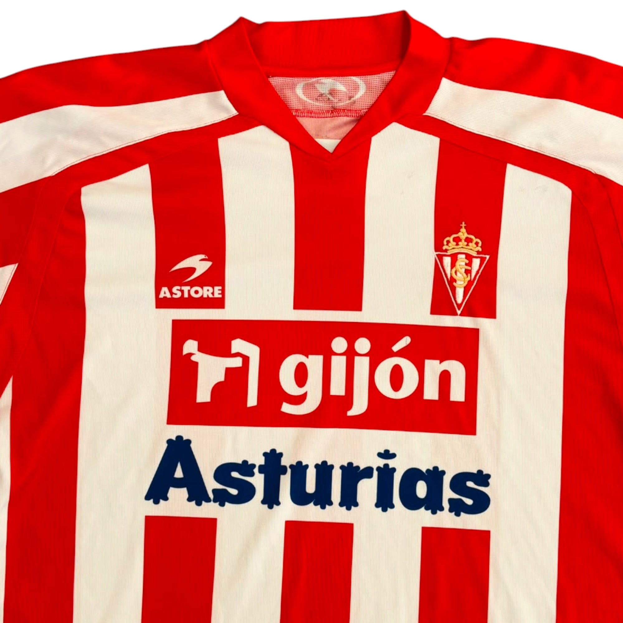Sporting Gijon 2007/09 Home (Large)
