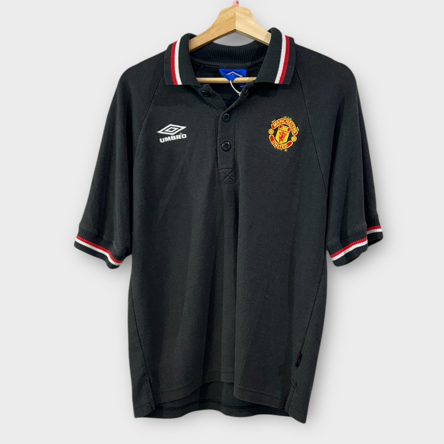 Manchester United 90s Umbro Polo (Small)