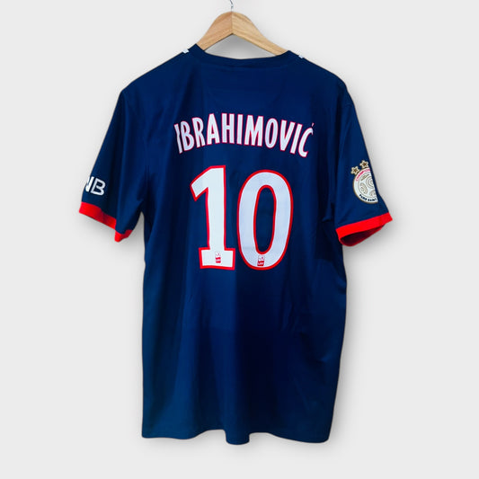 PSG 2013/14 Home Shirt - Ibrahimovic 10 (Large)