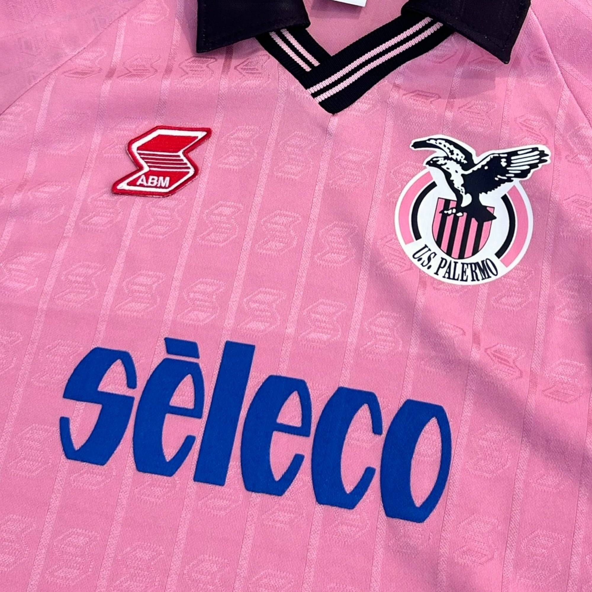 Palermo FC 1990/92 Home ABM Re-issue *Brand New* (Multiple Sizes) - KITLAUNCH