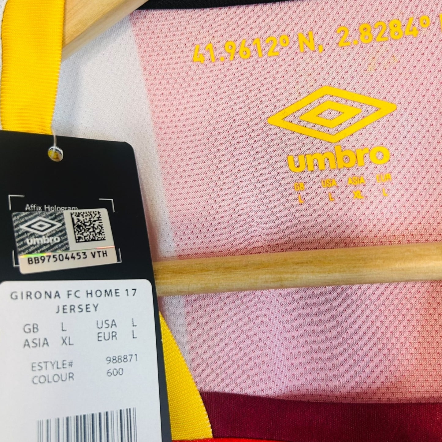 Girona 2017/18 Home *BNWT* (Large)