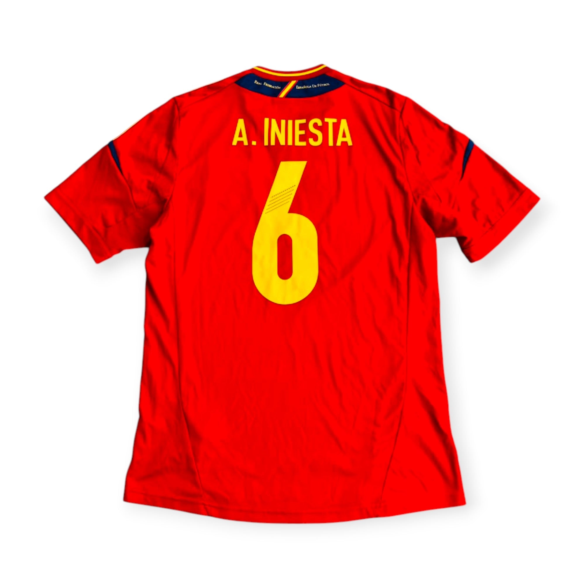 Spain 2012 Home - Iniesta 6 (Large)