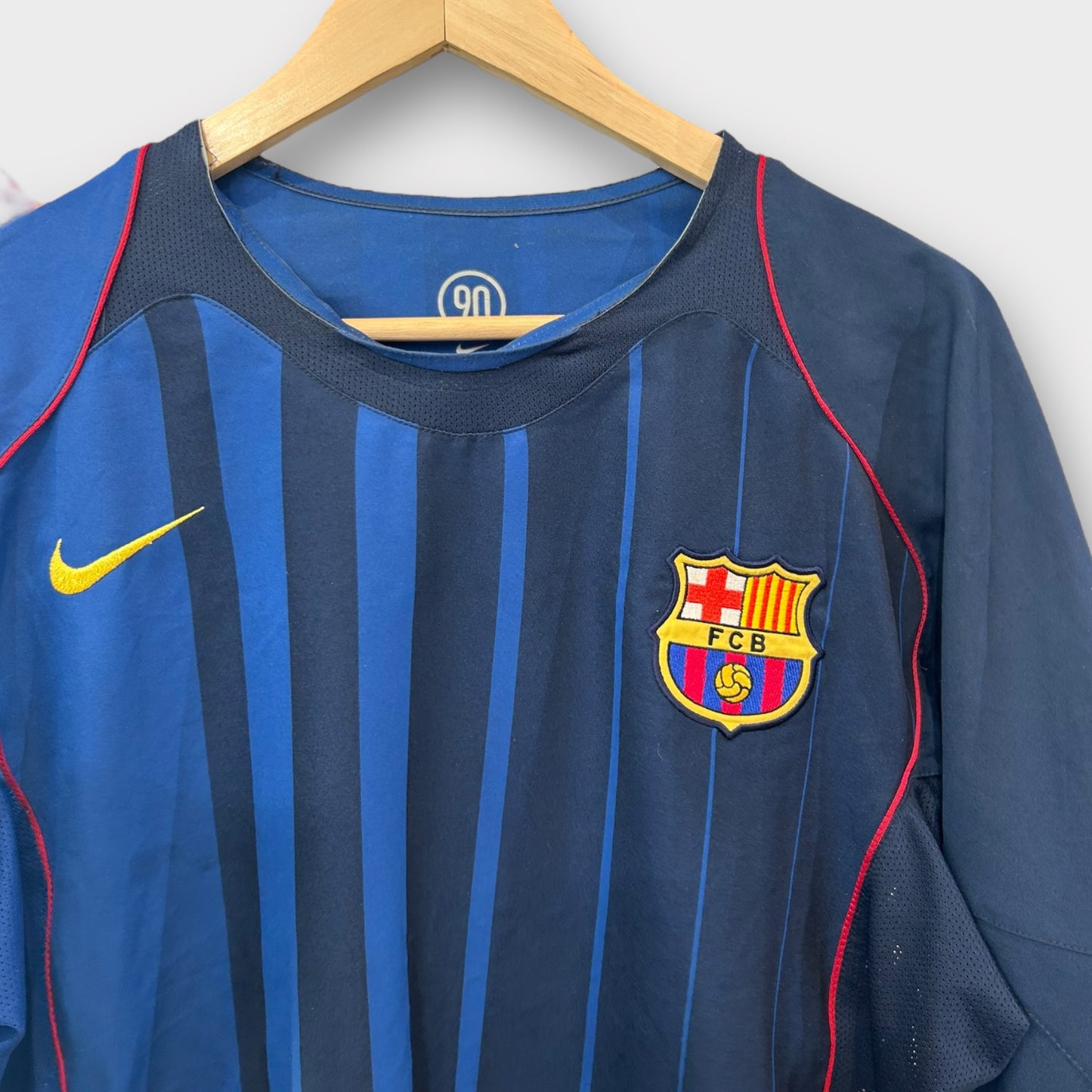 FC Barcelona 2004/05 Away Shirt - Messi 30 (XL)