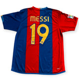 FC Barcelona 2006/07 Home - Messi 19 (Large) - KITLAUNCH