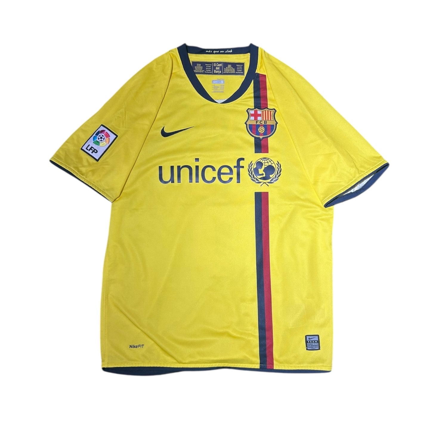 FC Barcelona 2008/09 Away - Xavi 6 (Small)