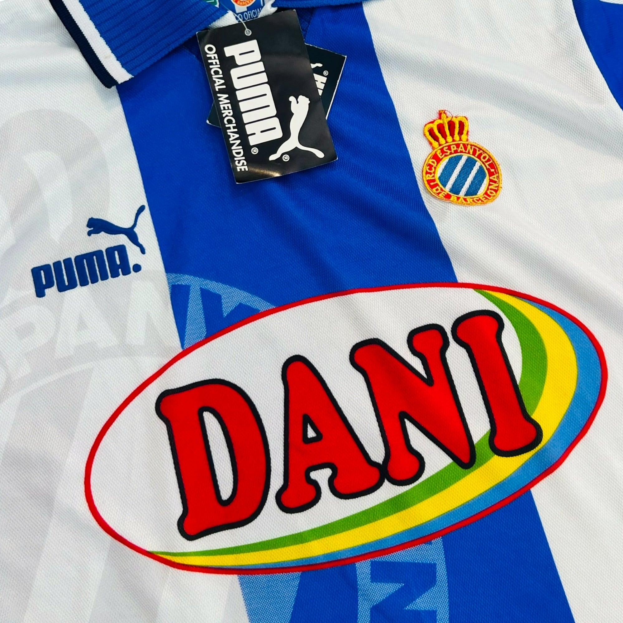 RCD Espanyol 1996/97 Home *Brand New* (XS)