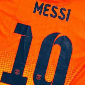 FC Barcelona 2012/13 Away Long Sleeve - Messi 10 (Large)