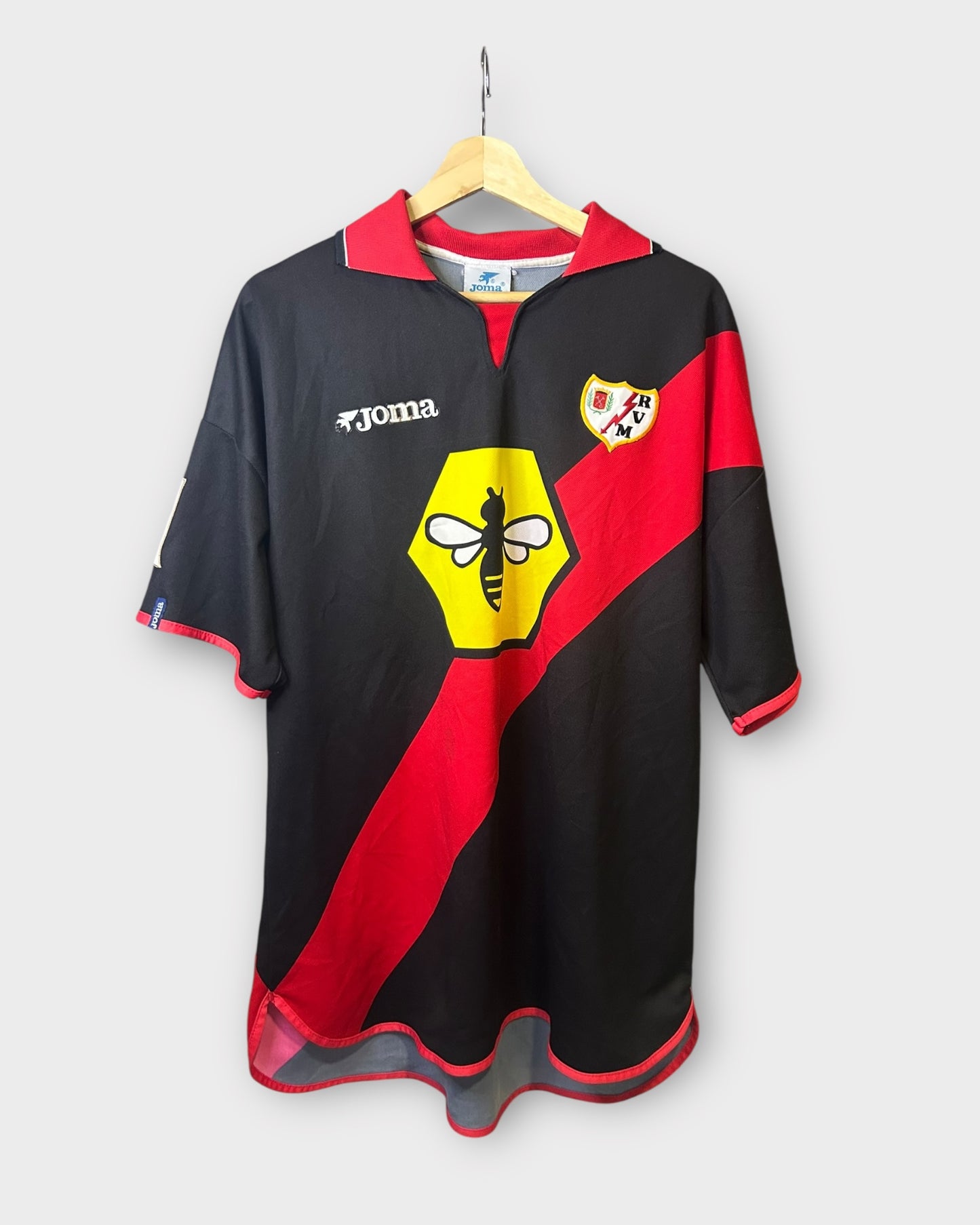 Rayo Vallecano 2001/02 Away - Vivar D 5 (Match Issue) (Large)