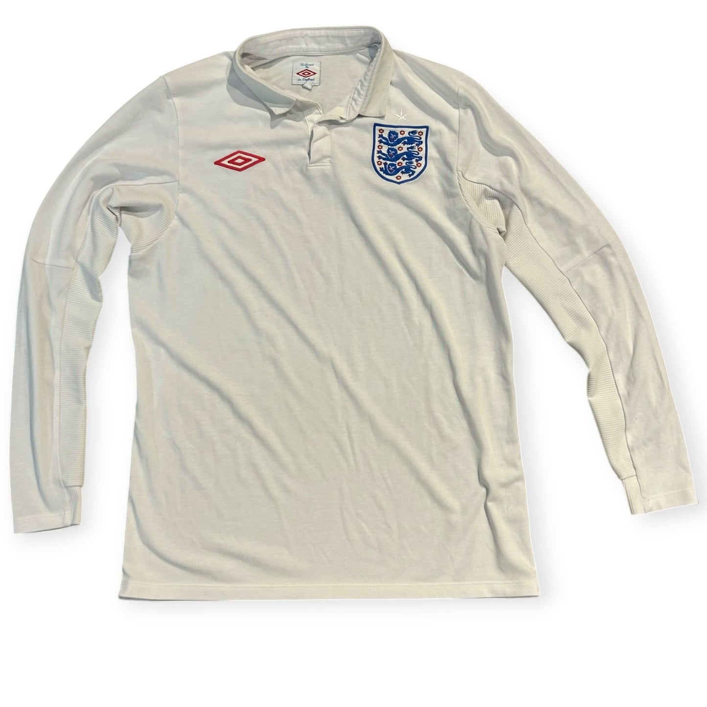 England 2010 Home Lond Sleeve (Medium) - KITLAUNCH