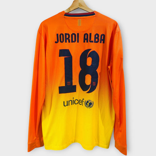 FC Barcelona 2012/13 Away - Jordi Alba 18 (Medium)