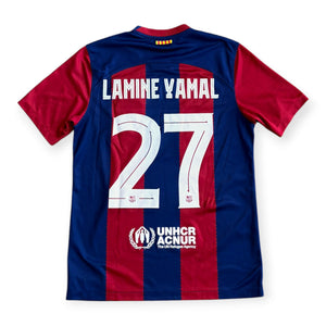 FC Barcelona 2023/24 Home - Lamine Yamal 27 (Medium)
