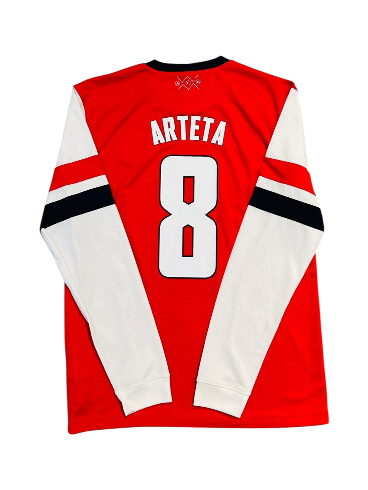 Arsenal FC 2013/14 Home Long Sleeve - Arteta 8 (Medium)